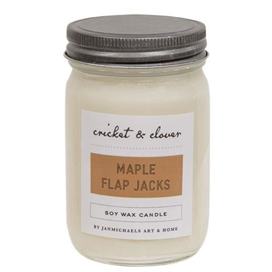 Maple Flap Jacks Soy Jar Candle 12Oz GJC101001