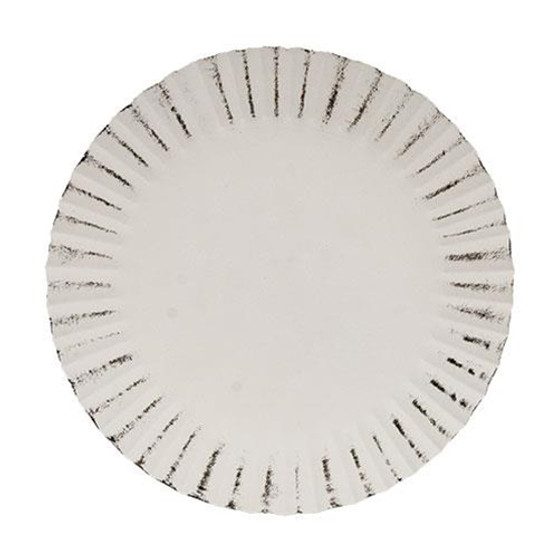 Shabby Chic Fluted Candle Pan 7" G86705AW