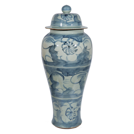 Silla Flower Temple Jar Extra Large (1483XL)