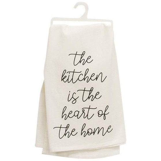 The Kitchen Is The Heart Of The Home Dish Towel G54196 By CWI Gifts