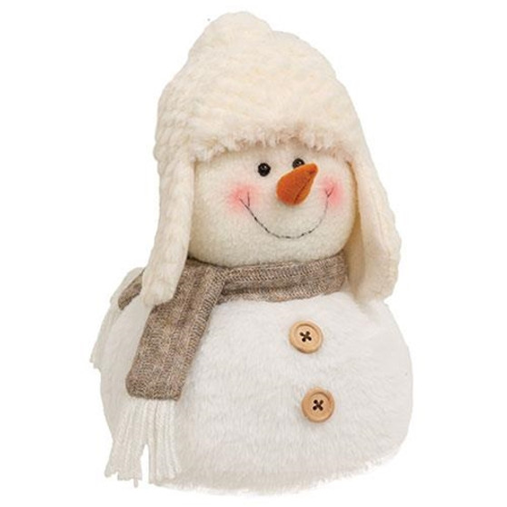 Cozy Cream Snowman Sitter GADC4346