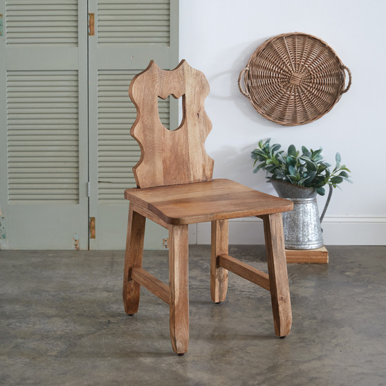 Antique-Inspired Folk Chair 510660