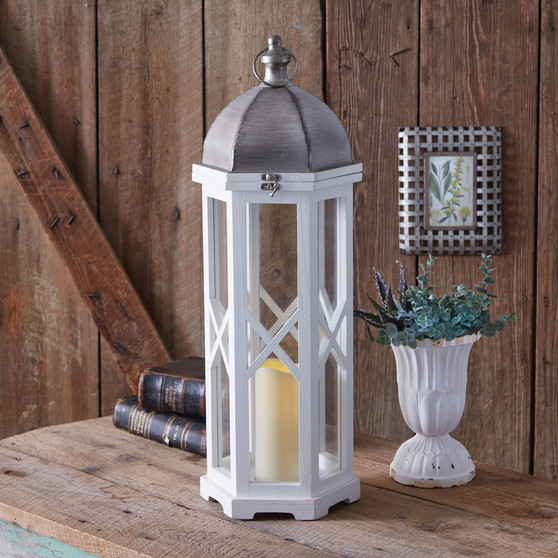 Small Friedrich Lantern with LED Candle 530591