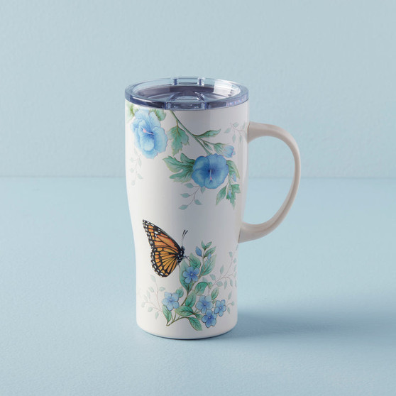 Butterfly Meadow Blue Car Coffee Mug (895735)