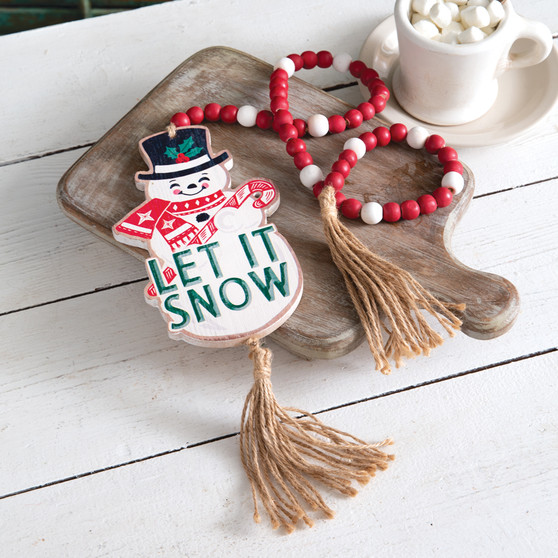 Snowman Decorative Beads 440337