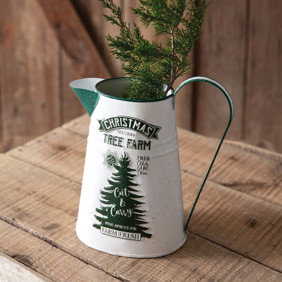 Christmas Tree Farm Pitcher 440340