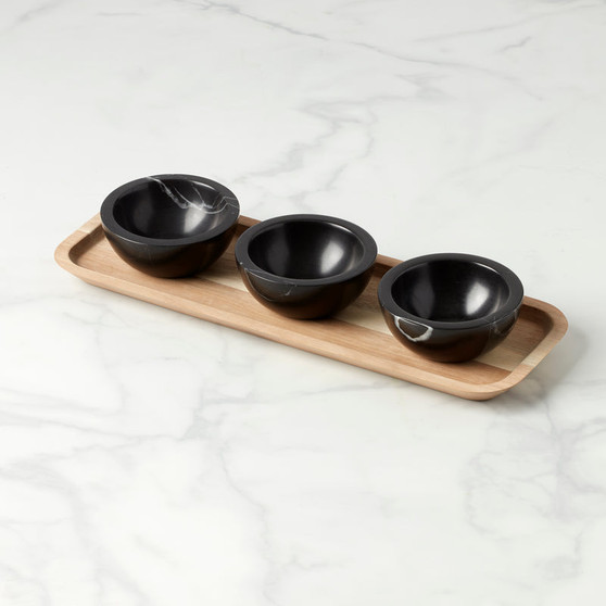 Lenox Collective Dinnerware Tray With 3 Dip Bowls (895306)