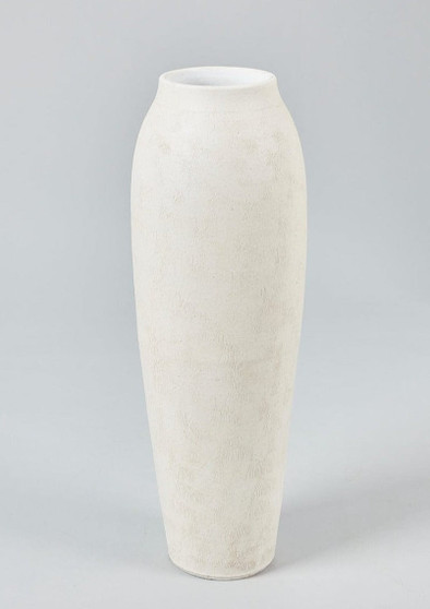 Tall Cream Ceramic Vase - 22.75" ACD-92980.00