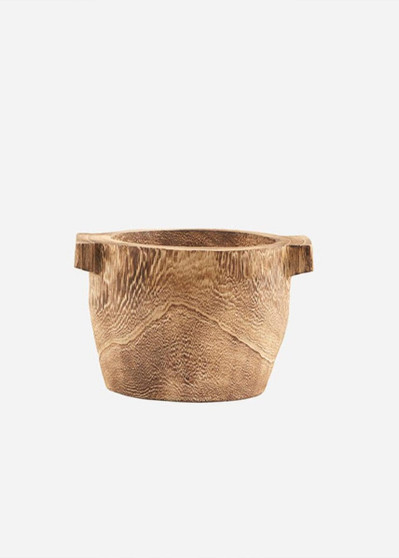 Wooden Bowl With Handles - 6.25" LIF-259390502