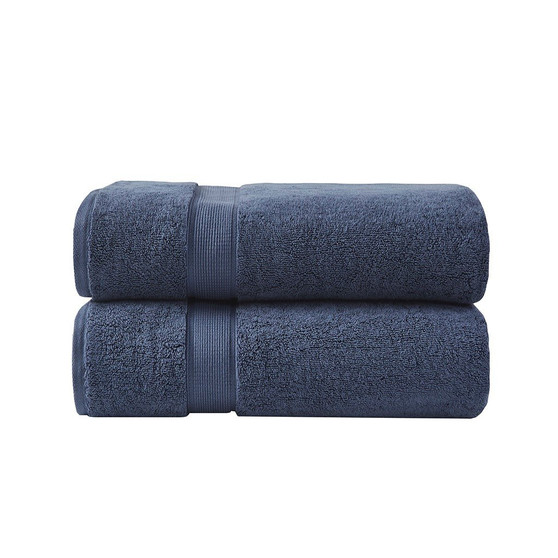 100% Cotton Bath Sheet Set - Dark Blue MPS73-460