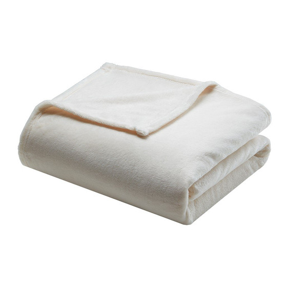 100% Polyester Microlight Blanket W/ 1" Self Hem - Full/Queen BL51-0615