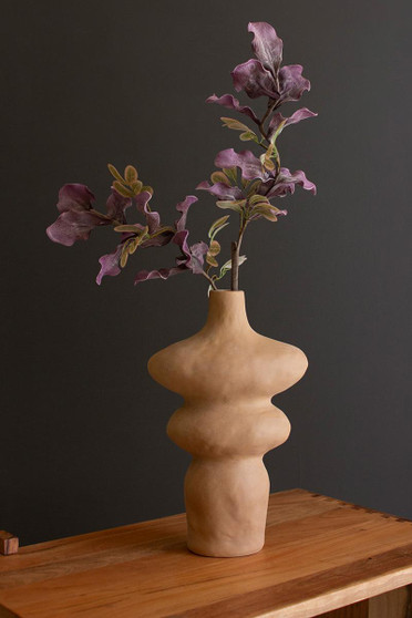 Ceramic Oval Bubbles Vase - 16.5" T (CHN1348)
