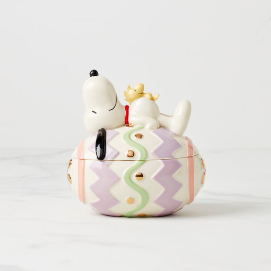 Snoopy Easter Covered Candy Dish (895685)