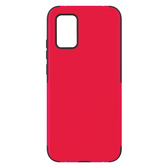 Slim Rugged Phone Case For Samsung Galaxy A(R) (Samsung Galaxy A(R)02S, Red) (FLM1030501)
