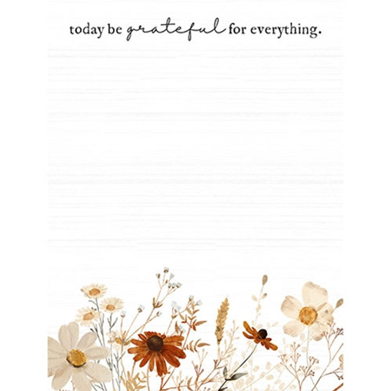 Today Be Grateful For Everything Notepad G55061