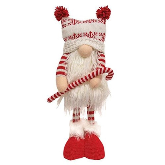 Candy Cane Standing Gnome GADC4398