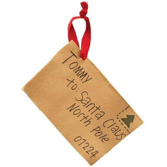 Santa Claus Letter Ornament From Tommy GCS38534