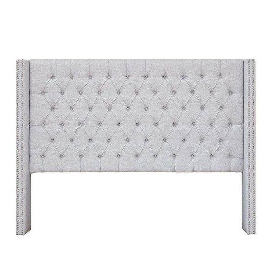 Amelia Queen Upholstery Headboard - Grey MP116-0357