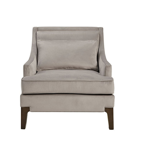Anna Arm Accent Chair - Light Grey MT100-0053