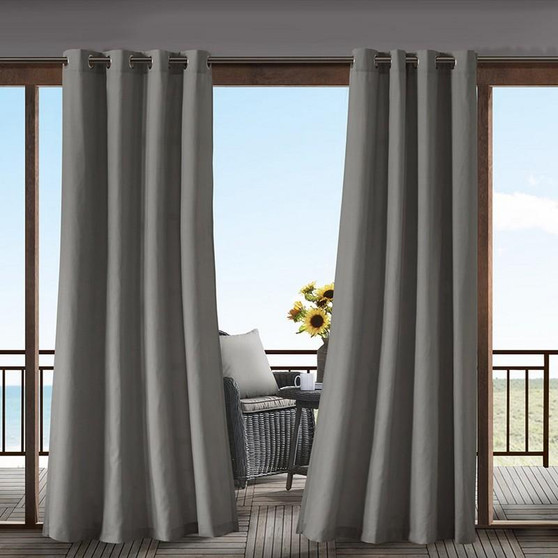 100% Polyester Solid Outdoor Panel W/ 3M Scotchgard - Taupe MP40-2892