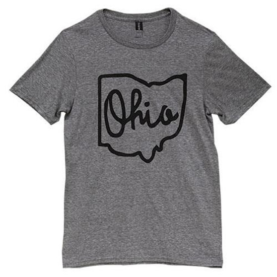 Ohio T-Shirt Heather Graphite Large