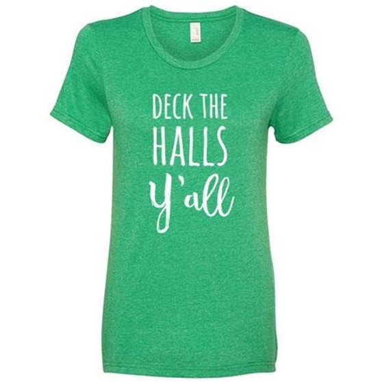 Deck The Halls Y'All T-Shirt Extra Large