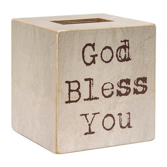 God Bless You Boutique Tissue Box Cover