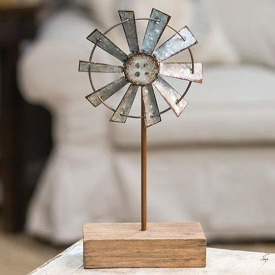 Windmill Finial - 10" G90290 By CWI Gifts