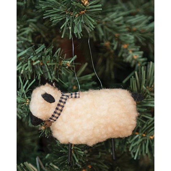 Wooly Sheep Ornament (5 Pack)