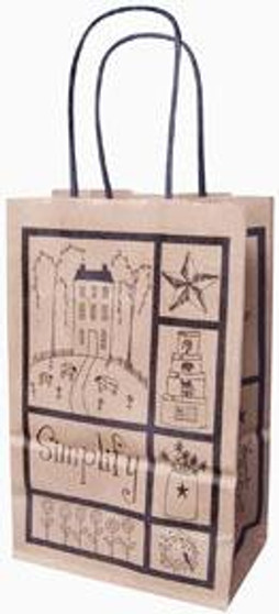 Primitive Blessings Gift Bag, Small (5 Pack)