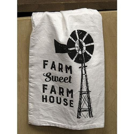Farm Sweet Farm House Dish Towel