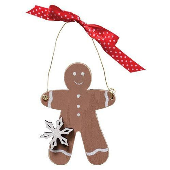 Gingerbread Ornament G33355 By CWI Gifts