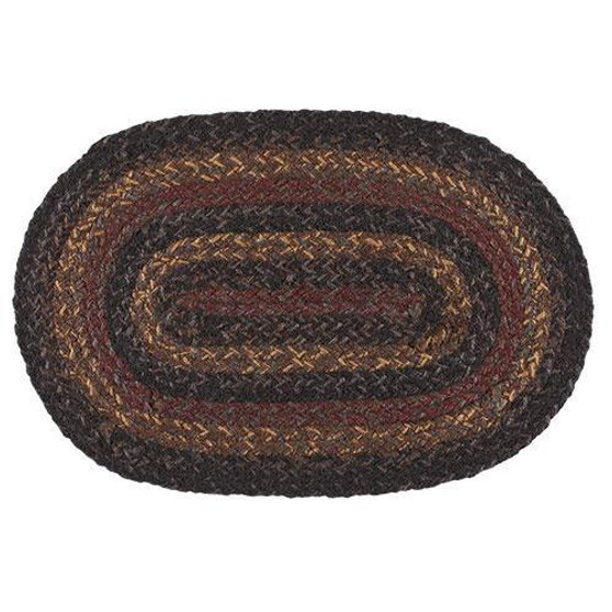 Slate Oval Rug 3X5 G02577 By CWI Gifts
