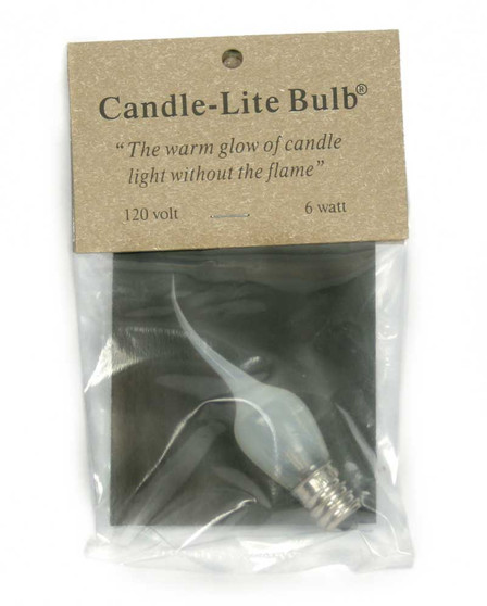 6 Watt Medium Candle-Lite Light Bulb (Pack Of 12)