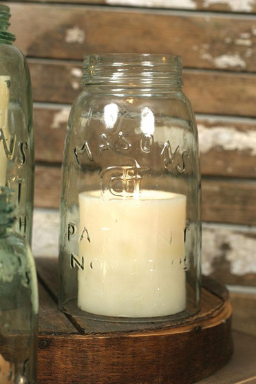 Quart Mason Jar Chimney