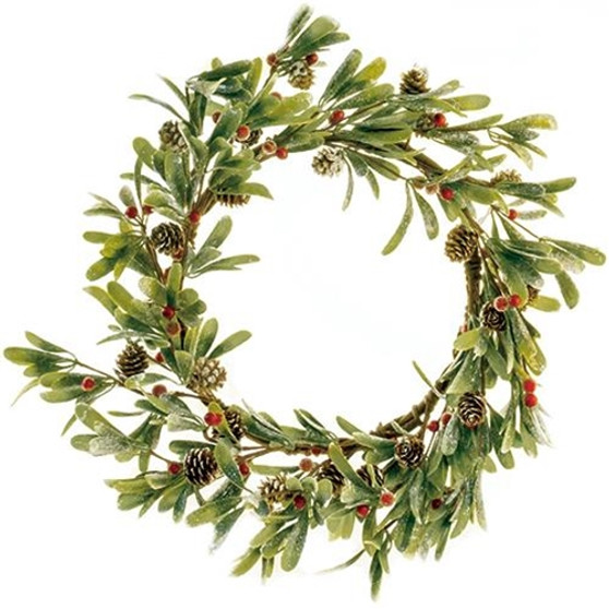 Merry Mistletoe Wreath 20" FISB79100