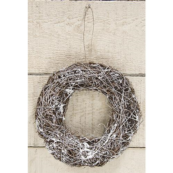 *Snowy Angel Vine Wreath 6" FJHx8773