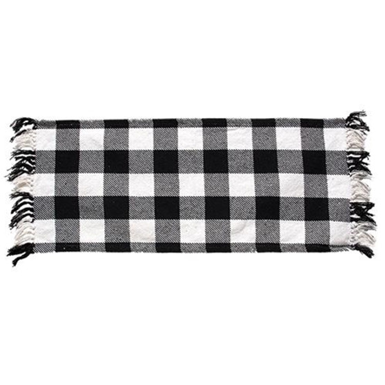 Black & White Buffalo Check Short Runner G40322BWSR