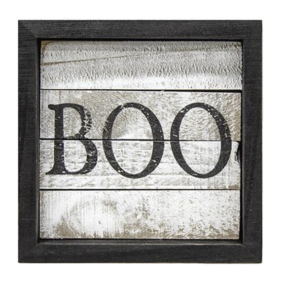 Boo Shiplap Box Sign G35120