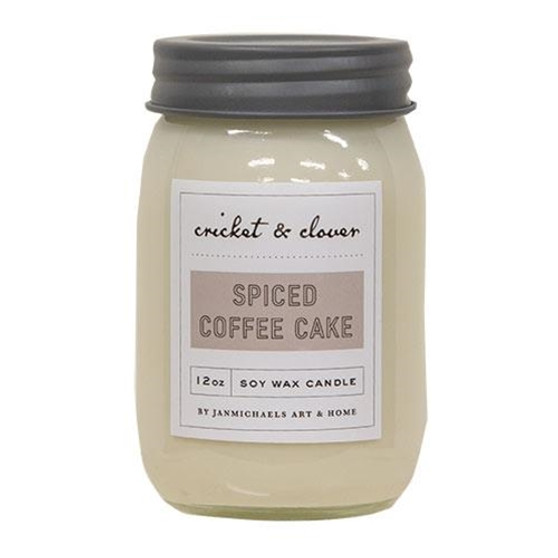Spiced Coffee Cake Jar Candle 12Oz GMASSCC