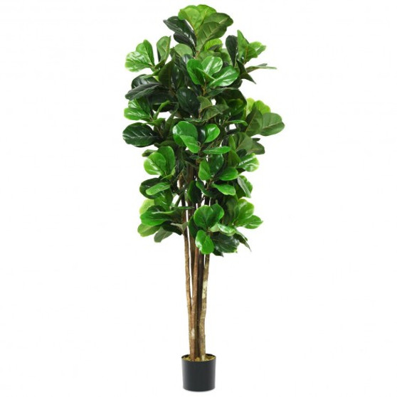 Green 6-Feet Artificial Indoor-Outdoor Home Decorative Planter (Hw61302)