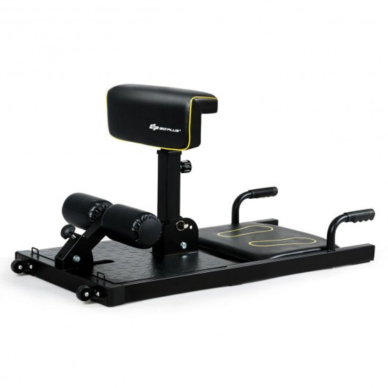 Black 8-In-1 Home Gym Multifunction Squat Fitness Machine (Sp36948)
