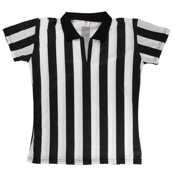 Women'S Official Striped Referee/Umpire Jersey, L SFOO-409