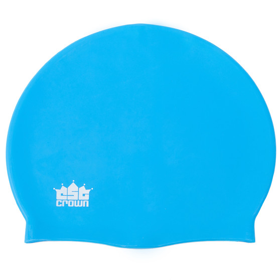 Silicone Swim Cap, Light Blue SSWI-002