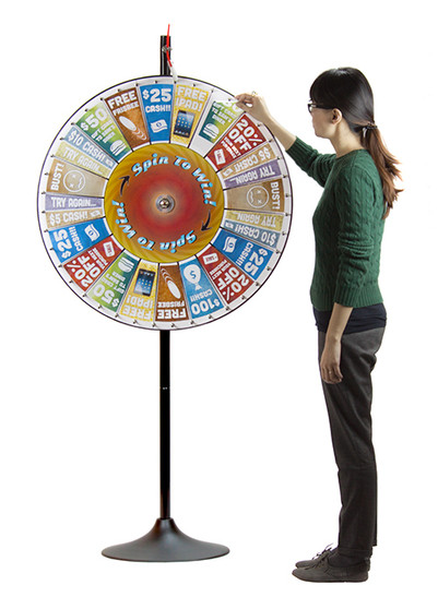 36" Prize Pocket Wheel With Stand GPRZ-205