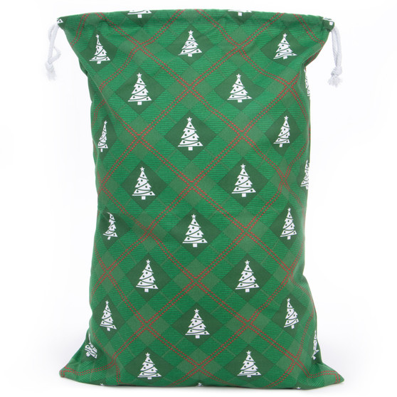 Reusable Christmas Gift Bag - Christmas Tree Giftwrap Design MBAG-003