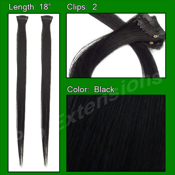 (2 Pcs) Black Highlight Streak Pack PRHL-2-1