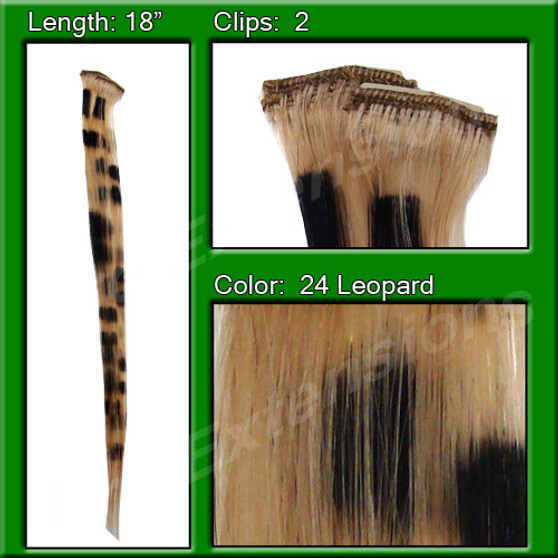 Blonde Leopard Highlight Streak Pack PRHL-2-24L