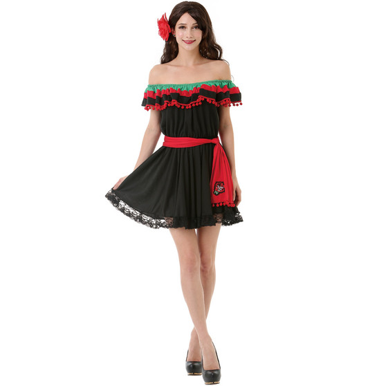 Spicy Senorita Adult Costume, S MCOS-003S