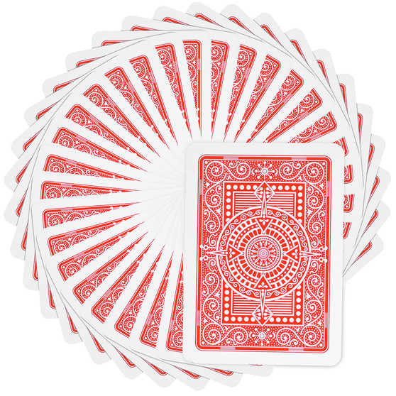 Modiano Texas Poker Jumbo - Red GMOD-824